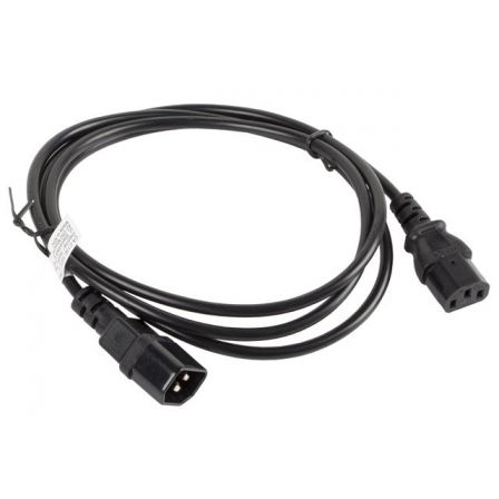 Lanberg CA-C13E-10CC-0018-BK Cable de alimentación C13 a C14 1,8m Negro